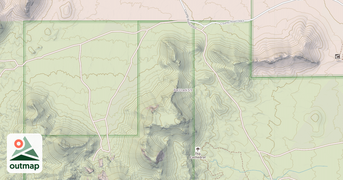 Map of Bat Crack