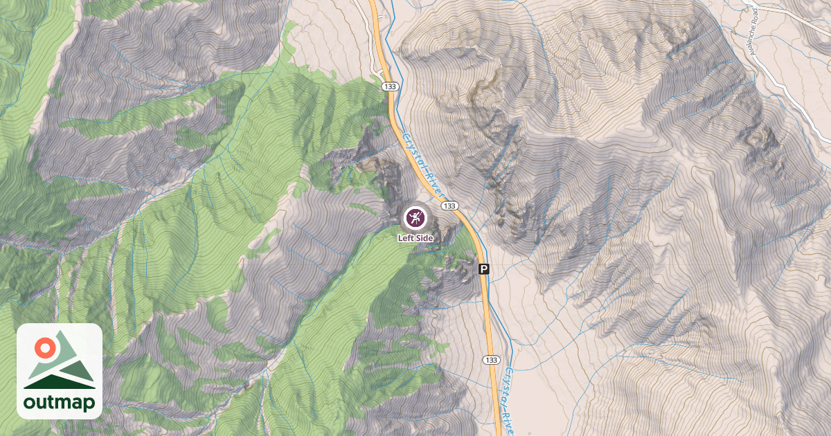 Map of Left Side
