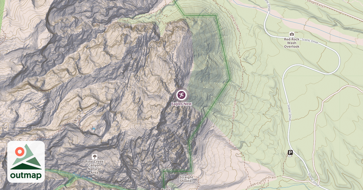 Map of Eagles Nest