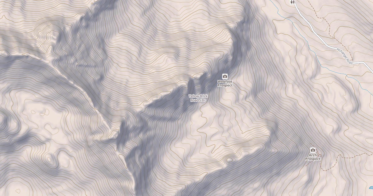 Map preview of Yellow Brick Road