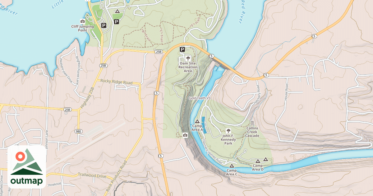 Map of Gold Teeth