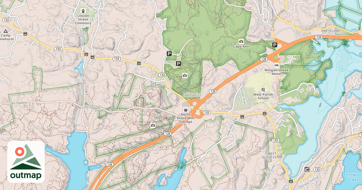 Map of Hall Pass