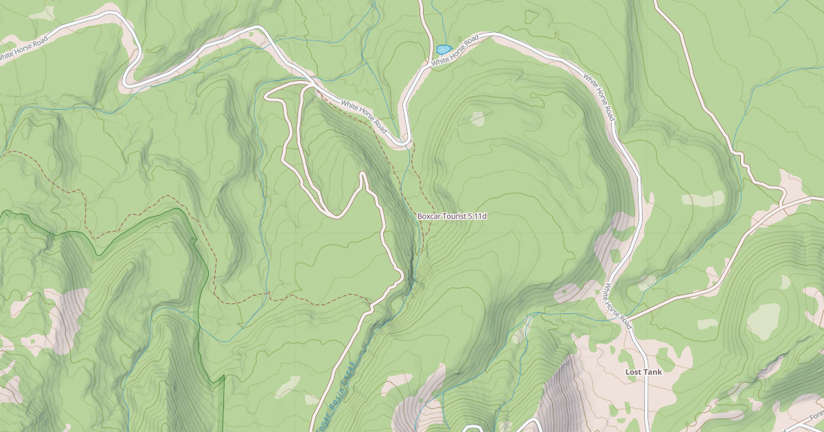 Map preview of Boxcar Tourist