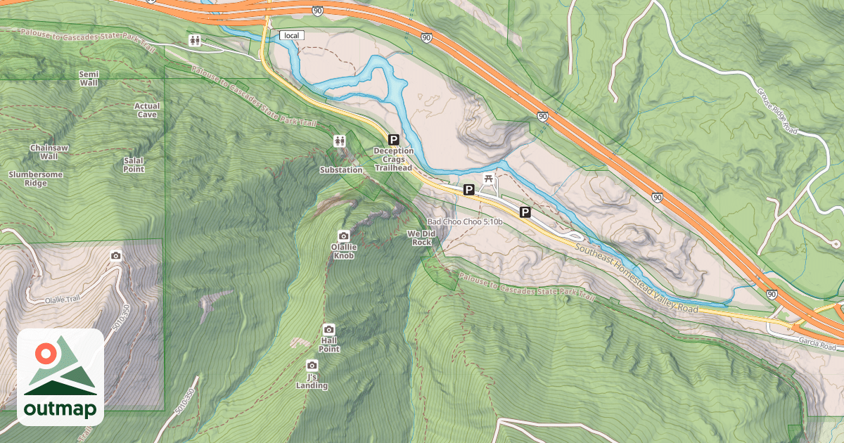Map of Bad Choo Choo
