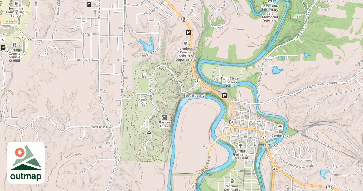 Map of Peachstress