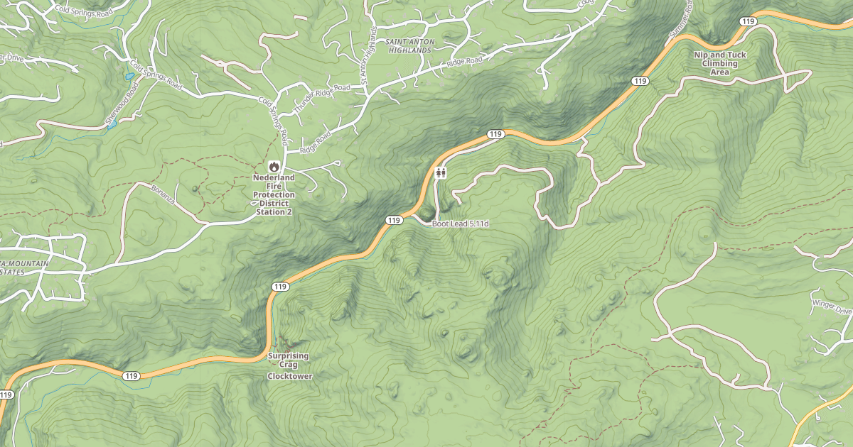 Map preview of Boot Lead