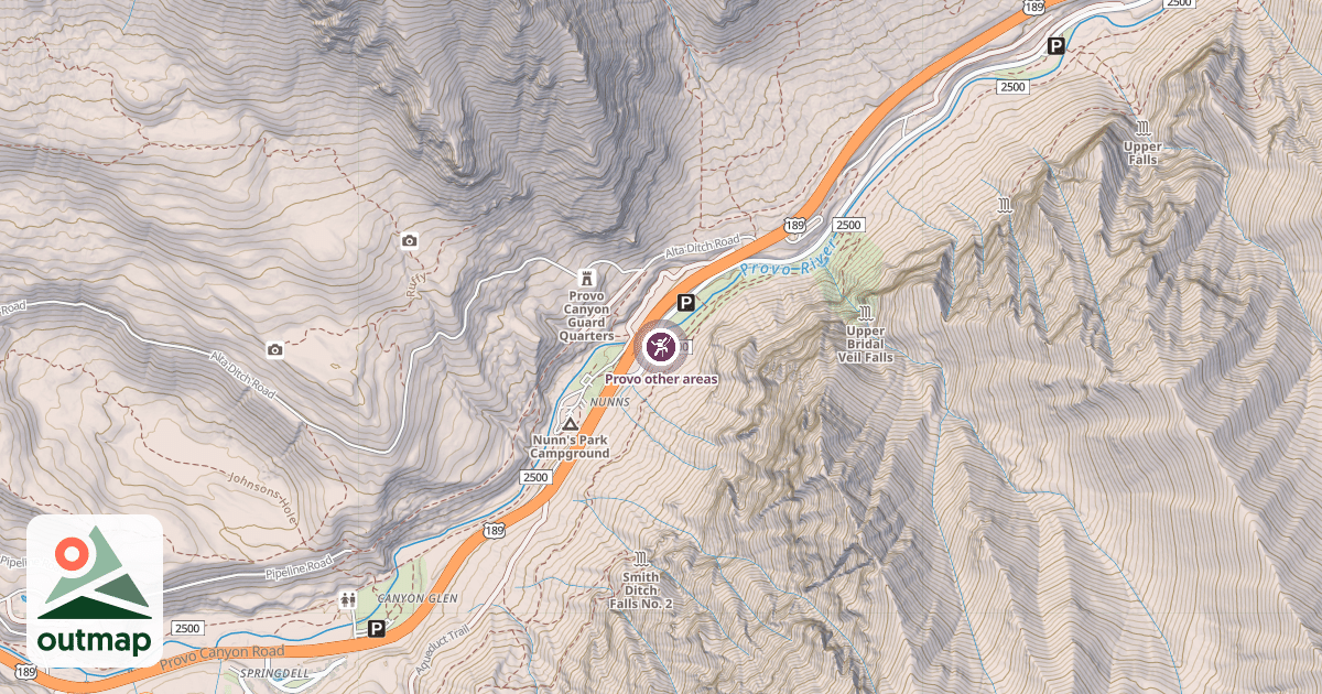 Map of Provo other areas