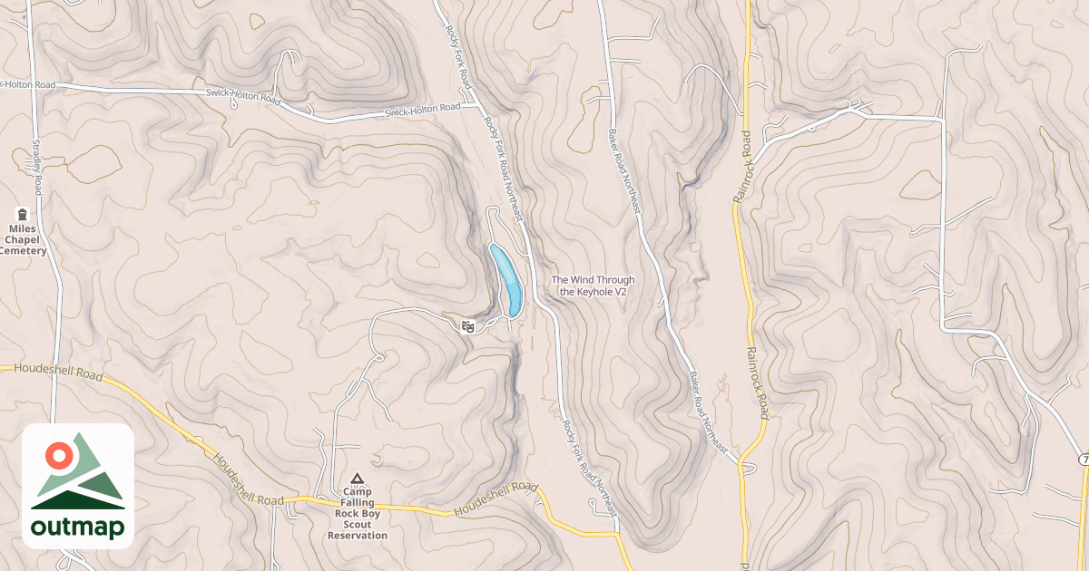 Map of The Wind Through the Keyhole