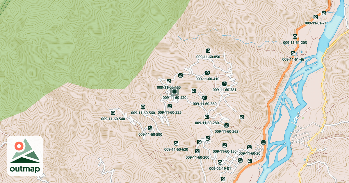 Map of 009-11-60-420