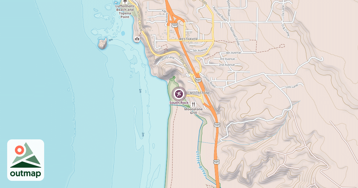 Map of South Rock