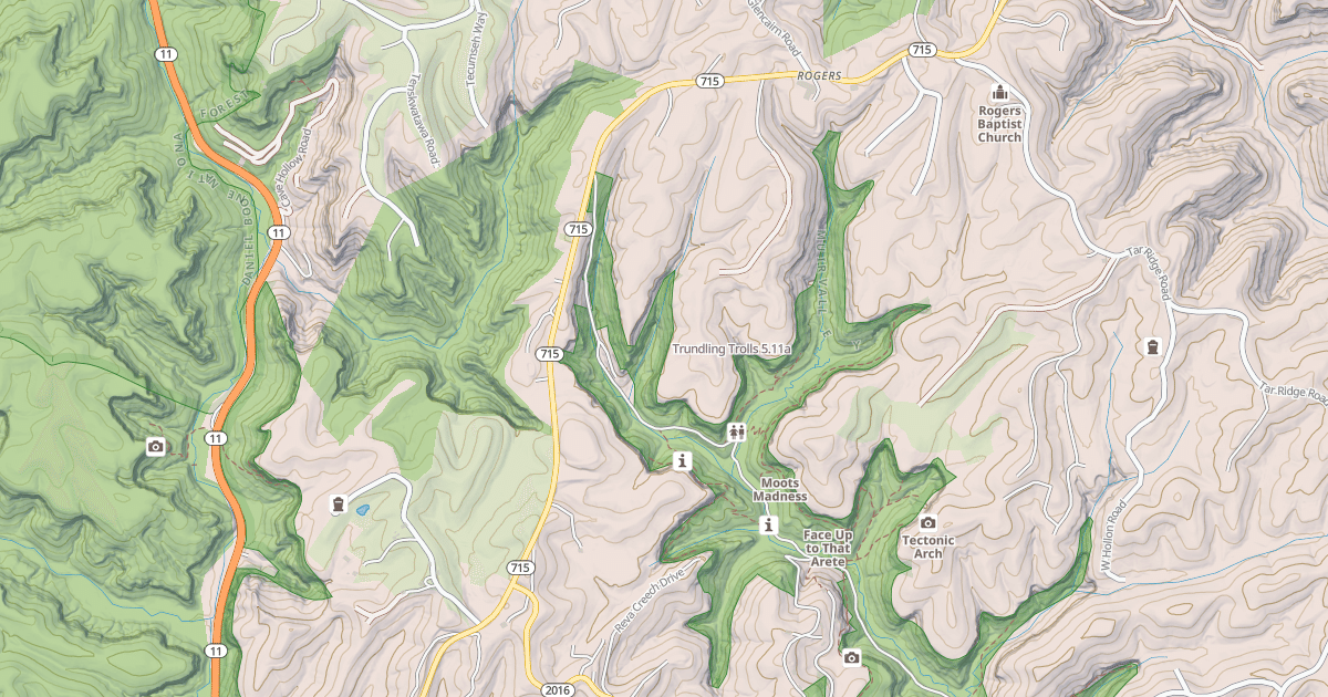 Map preview of Trundling Trolls