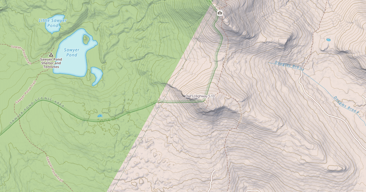 Map preview of Owl's Highway