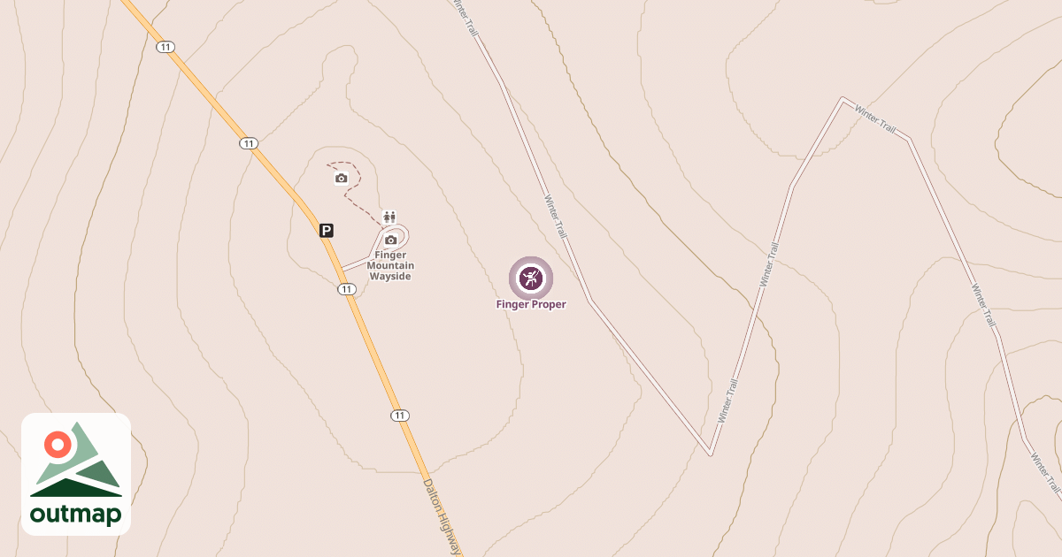 Map of Finger Proper