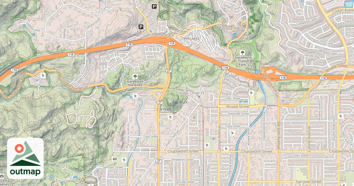 Map of Kodas' Corner
