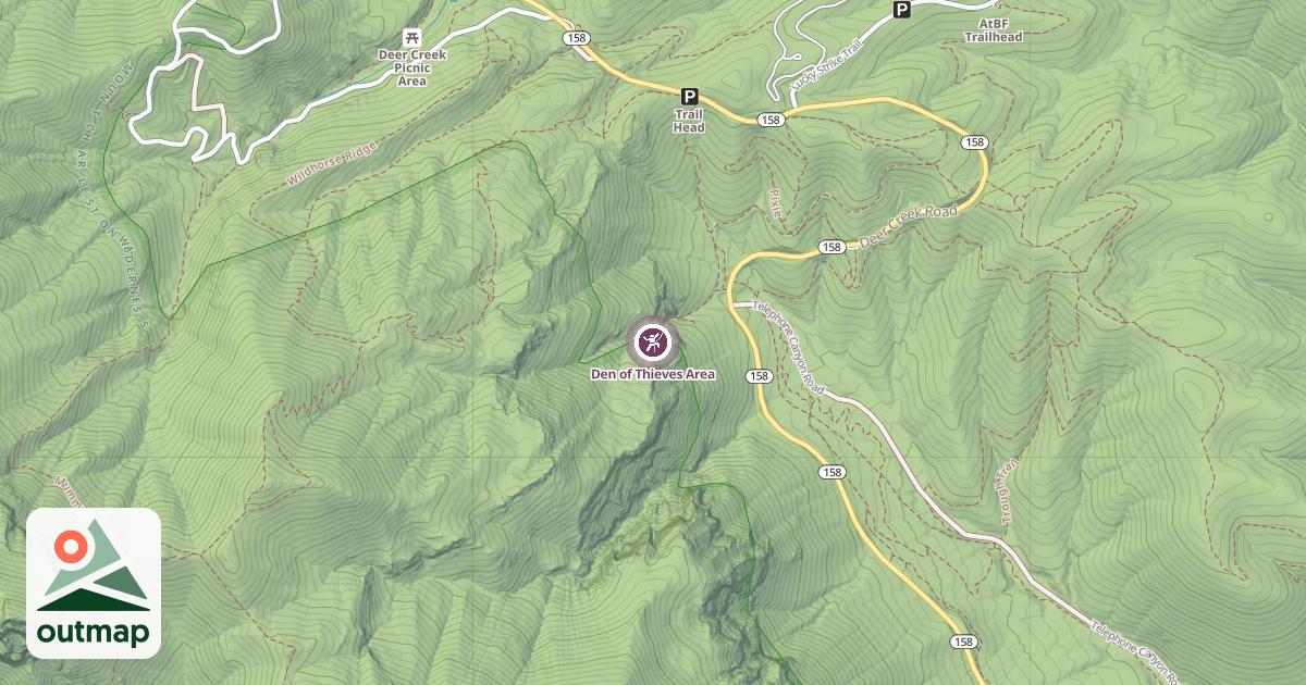 Map of Den of Thieves Area