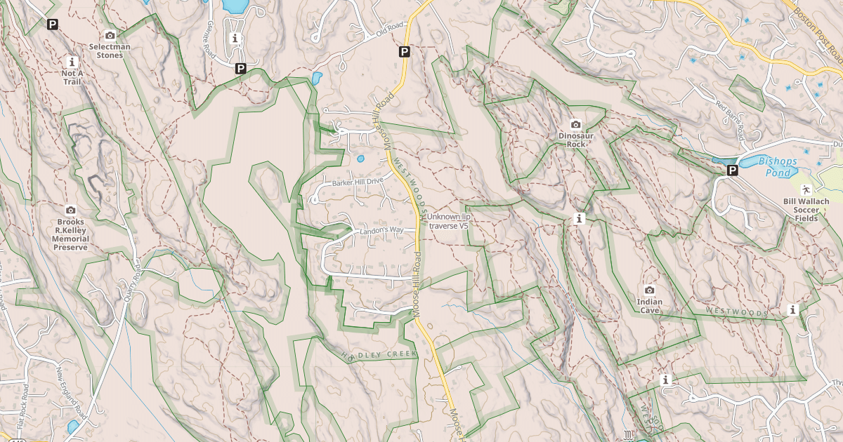 Map preview of Unknown lip traverse