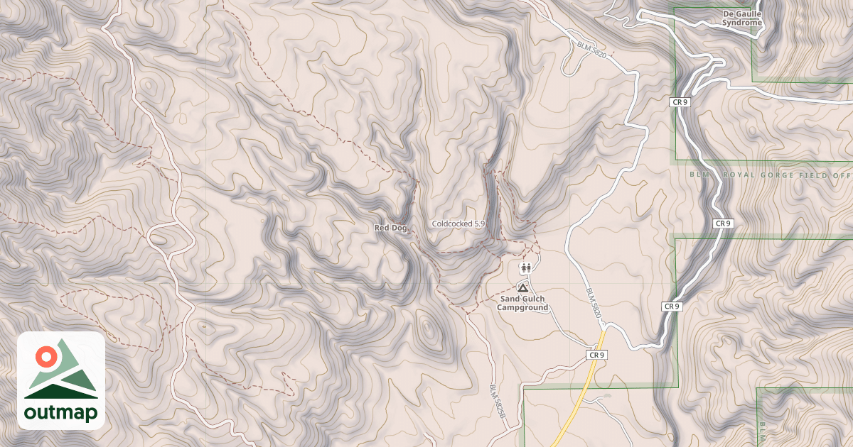 Map of Coldcocked
