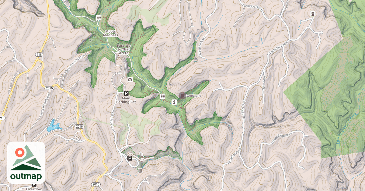 Map of Sweet Jane