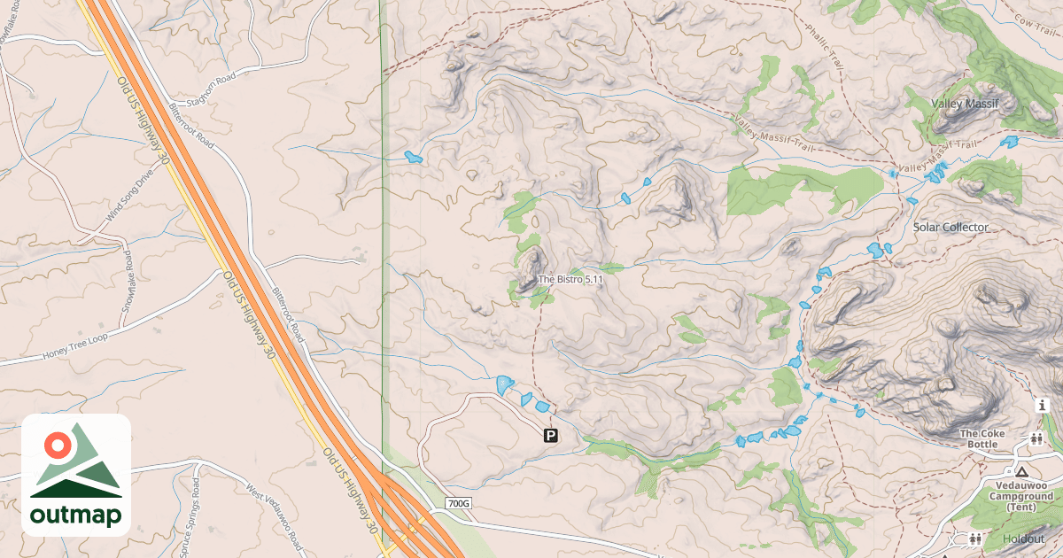 Map of The Bistro