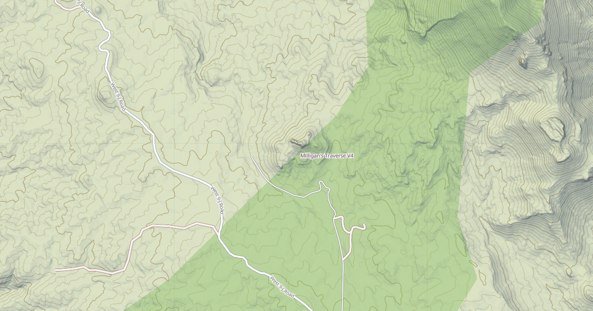 Map preview of Milligan's Traverse