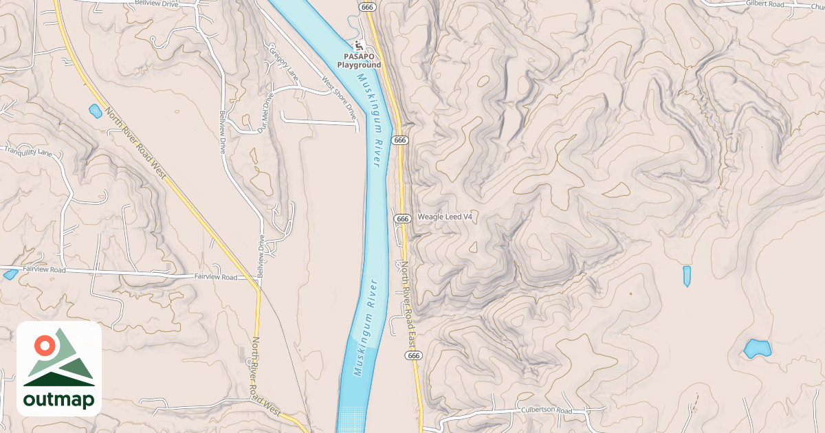 Map of Weagle Leed