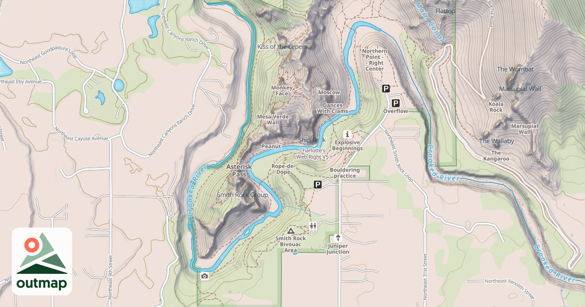 Map of Charlotte's Web Right