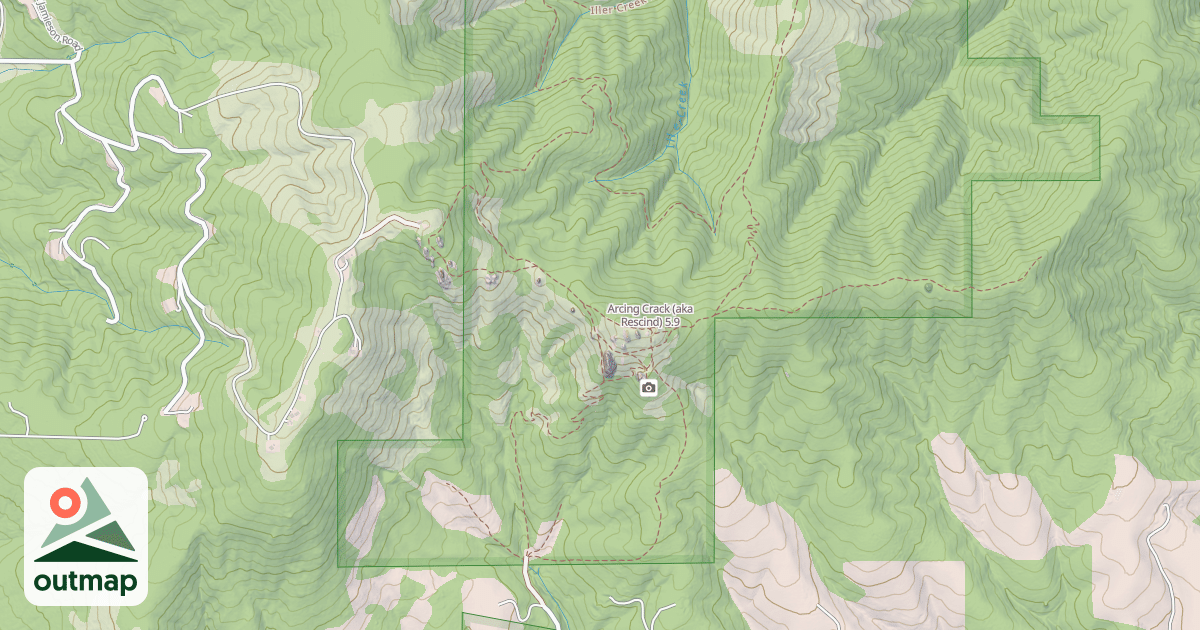 Map of Arcing Crack (aka Rescind)