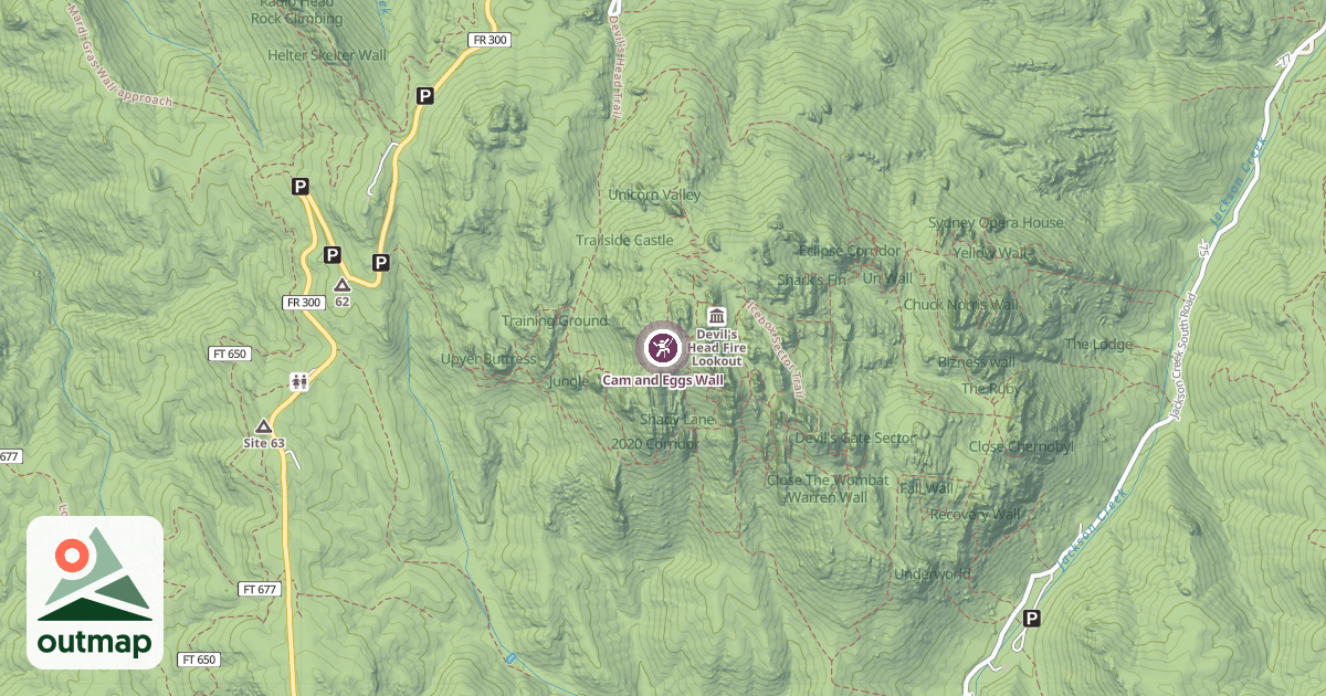 Map of Cam and Eggs Wall
