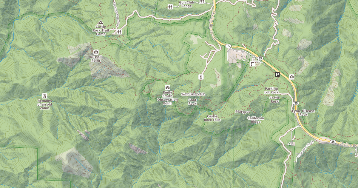 Map preview of West Face