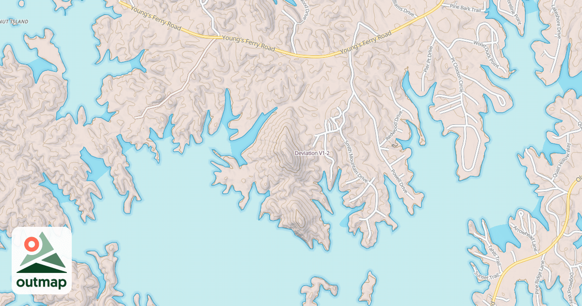 Map of Deviation