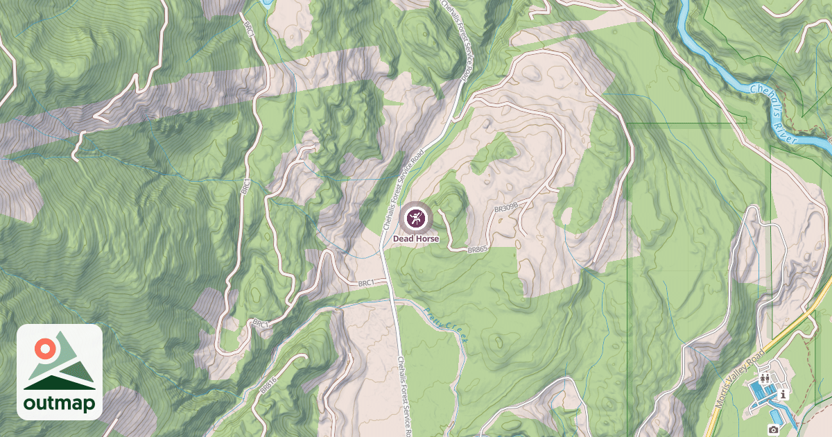 Map of Dead Horse