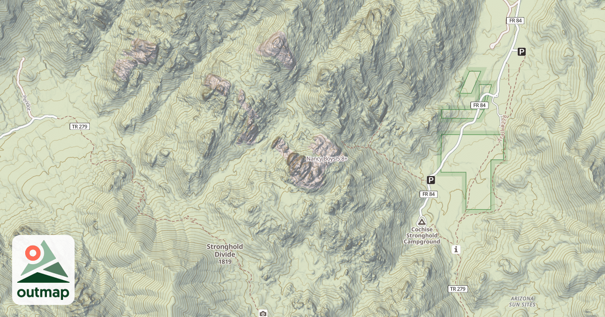 Map of Nancy Boys