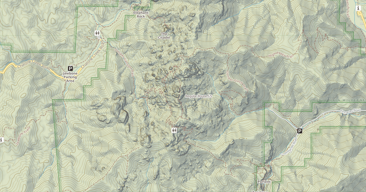 Map preview of Regular Route