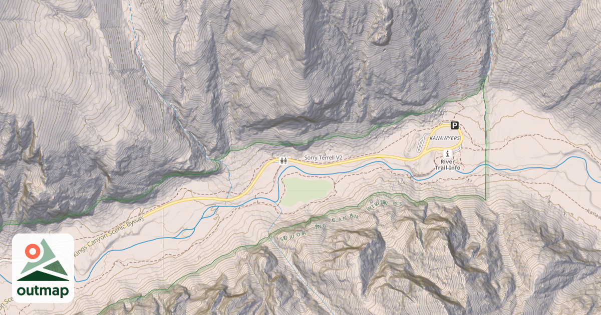 Map of Sorry Terrell