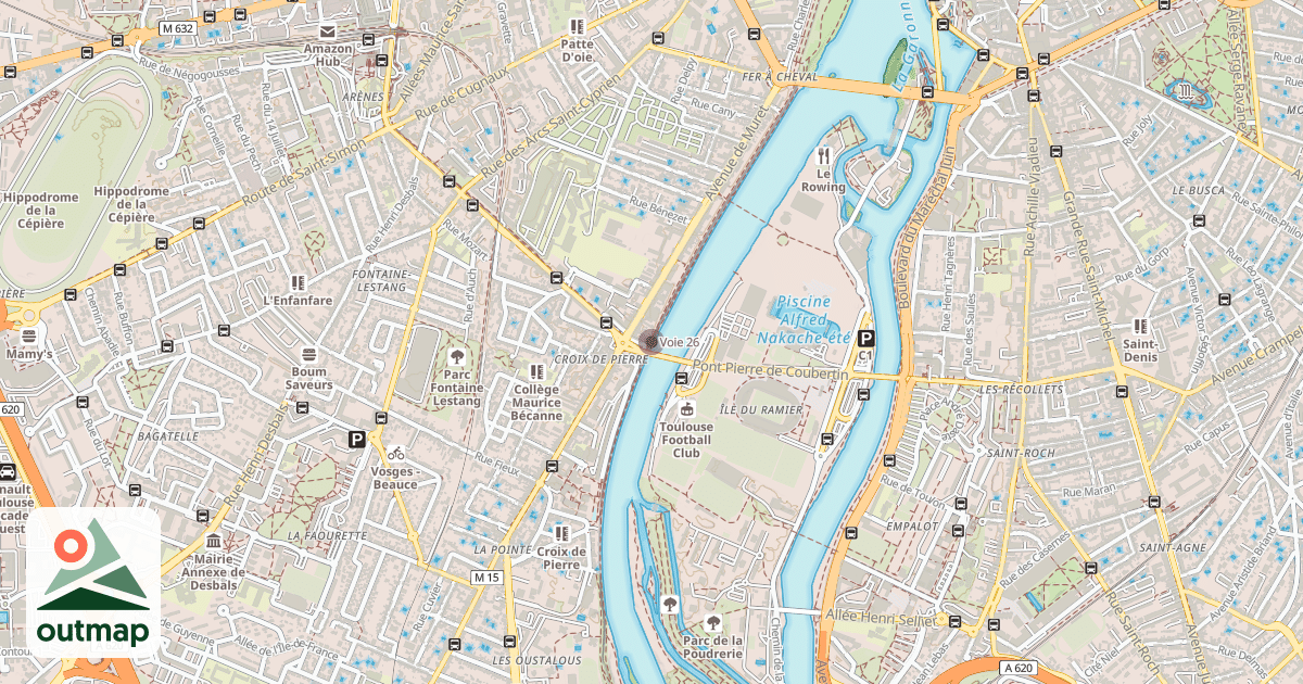 Map of Voie 26