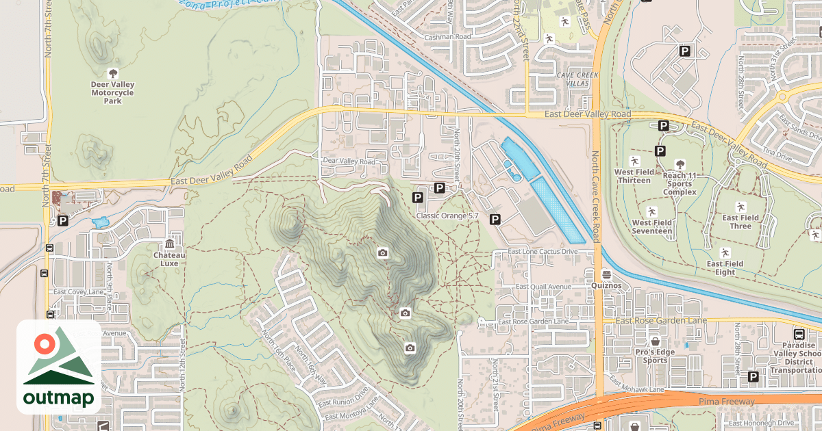 Map of Classic Orange