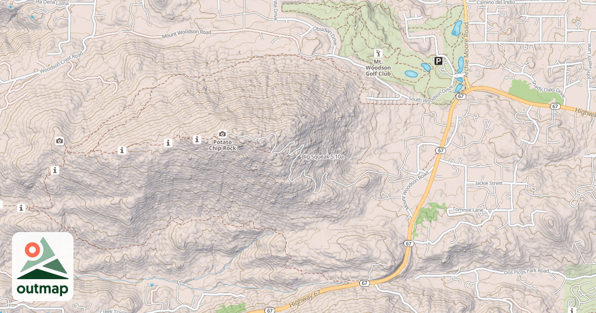 Map of Big Squeak