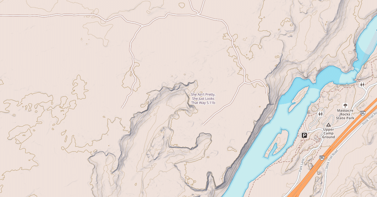 Map preview of She Ain't Pretty, She Just Looks That Way