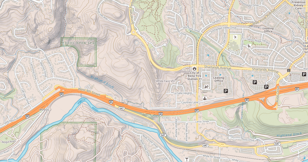 Map preview of White Face