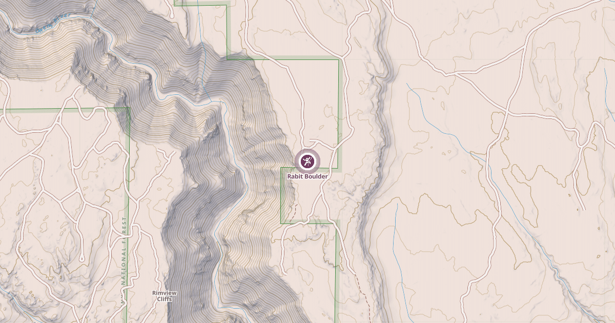 Map preview of Rabit Boulder
