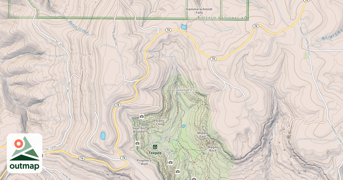 Map of Clackerball