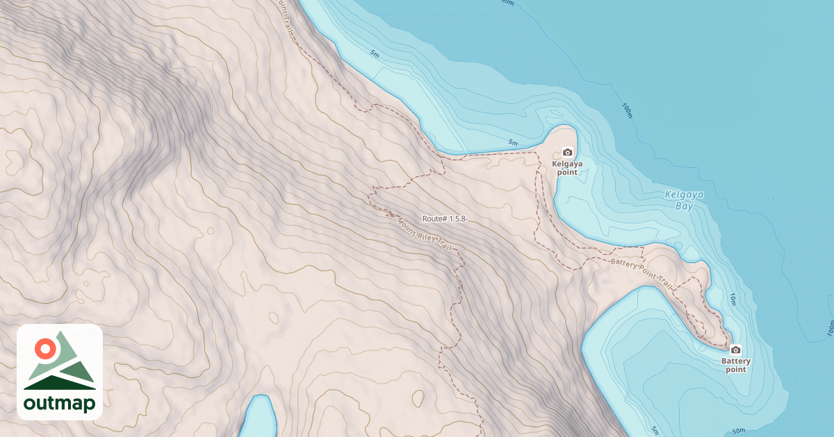 Map of Route# 1