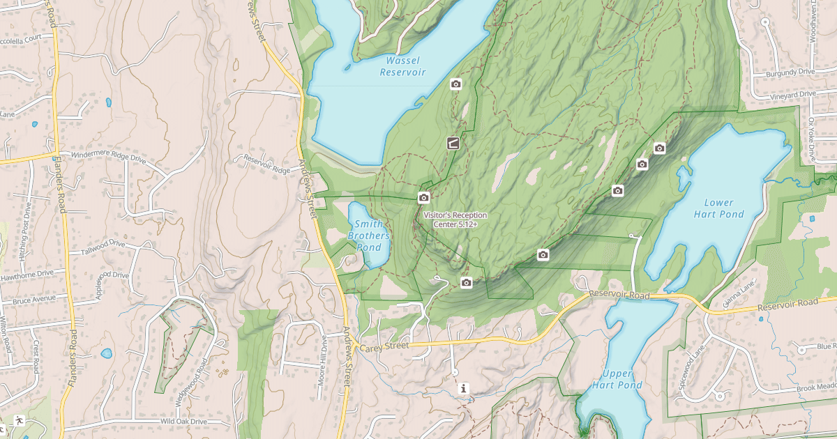 Map preview of Visitor's Reception Center