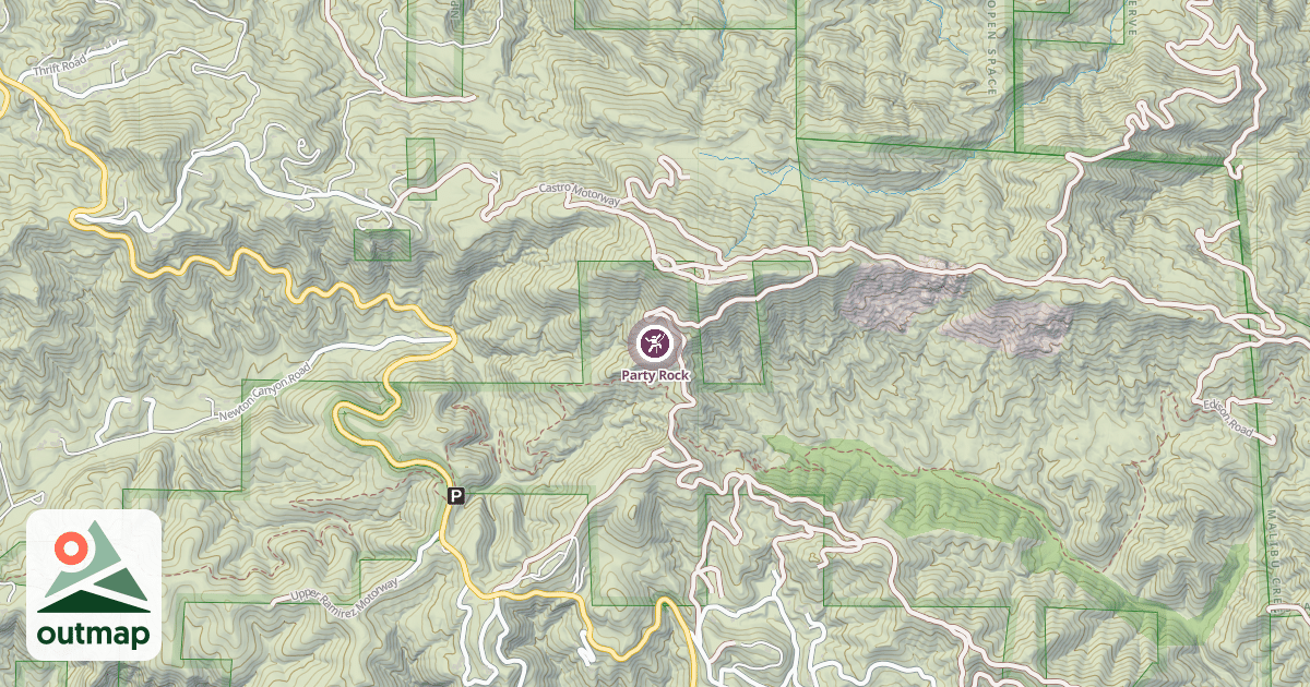 Map of Party Rock