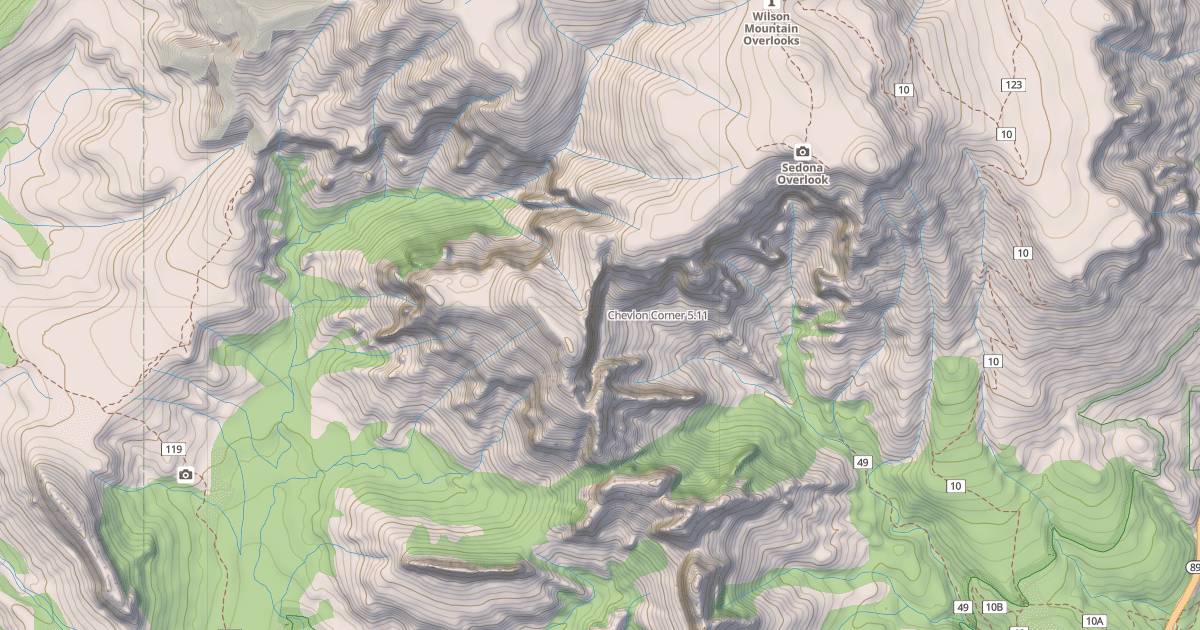 Map preview of Chevlon Corner