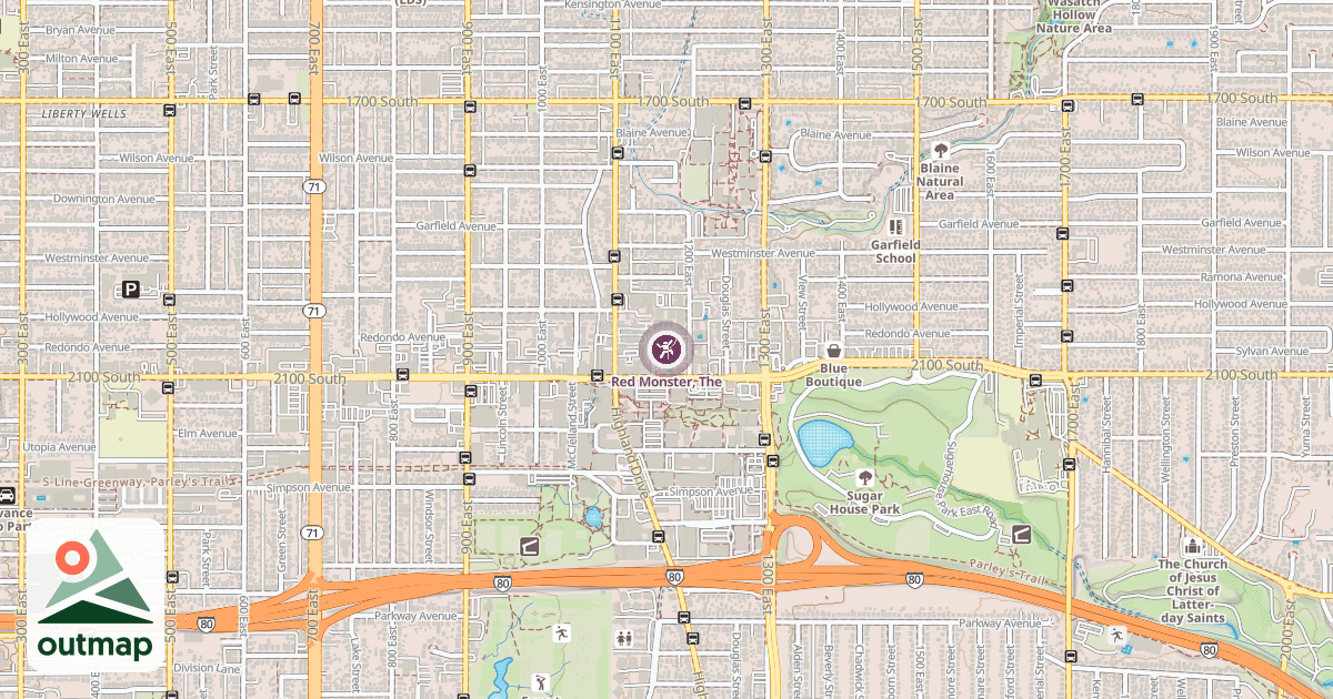 Map of Red Monster, The