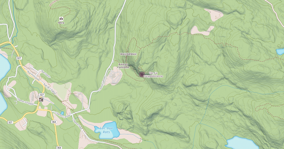 Map preview of Var. La Péripatéticienne
