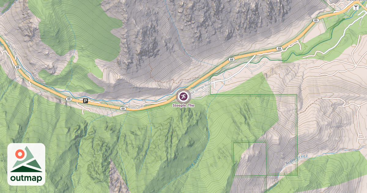 Map of Steeple, The