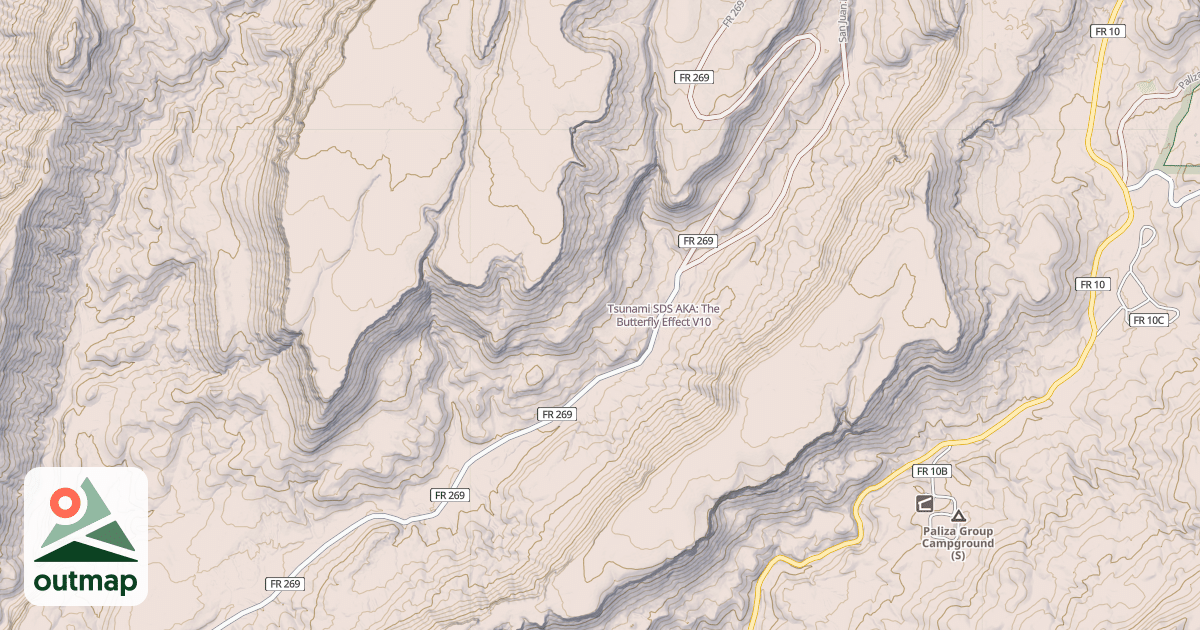 Map of Tsunami SDS AKA: The Butterfly Effect