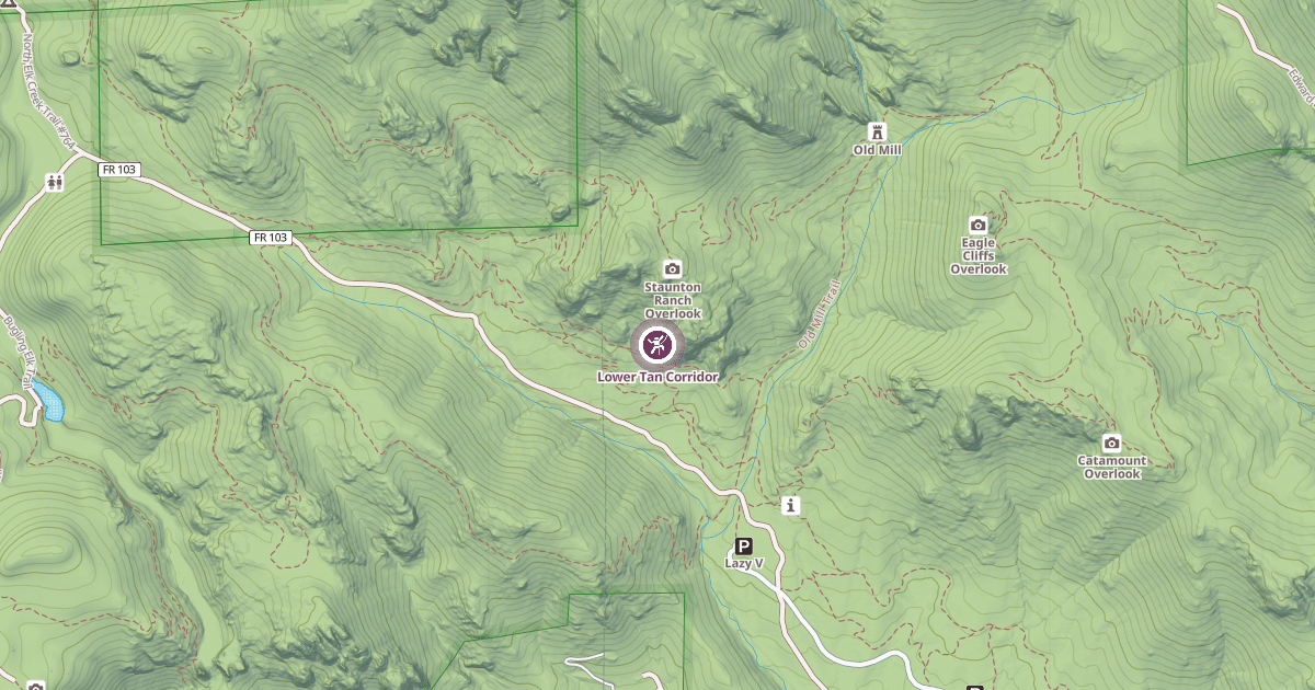 Map preview of Lower Tan Corridor